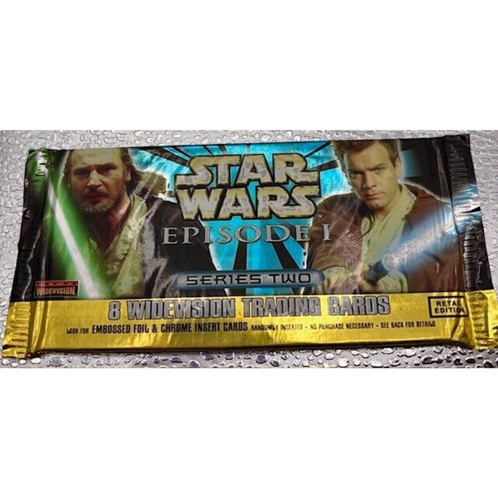 Star Wars Episode 1 Series 2 Card Pack 1999 Topps/ Widevision